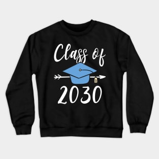 Class Of 2030 Senior Graduation Crewneck Sweatshirt